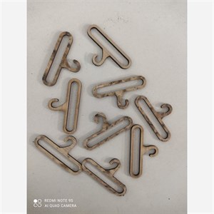 چوب لباسی طرح چوب بسته 10 عددی