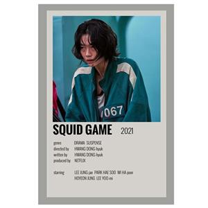 پوستر مدل سریال بازی مرکب Squid Game کد 763