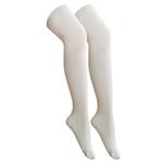 جوراب ساق بلند زنانه تن پوش هنگامه مدل بالا زانو گل برجسته کد KW11