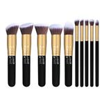 پک براش 10 تایی آناستازیا دسته مشکی (Anastasia Face & Eyes makeup Brush)