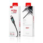 کابل USB-C هیسکا مدل LX-705 طول 1 متر ا Hiska LX-705 CHARGING Cable کد 6904