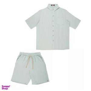 ست پیراهن و شلوارک مردانه مادر مدل کالچو