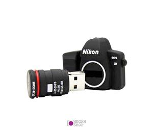 فلش مموری کینگ فست مدل CM-10 طرح دوربین عکاسی نیکون ظرفیت 32 گیگابایت KingFast USB 3.0 Flash Memory 32GB 