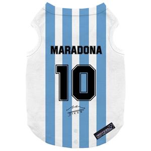 لباس سگ و گربه 27 طرح Maradonas Signature کد MH1382 سایز XL 
