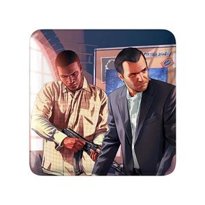 پیکسل مربعی مایکل فرانکلین جی تی ای GTA