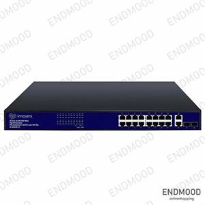 سوئیچ 16 پورت اینوورس مدل IN-10016GP-2C Rackmount\t