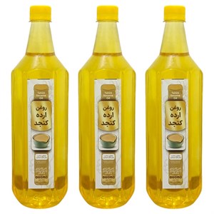 روغن ارده کنجد - 950 میلی لیتر  بسته 3 عددی