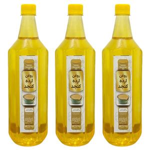 روغن ارده کنجد - 950 میلی لیتر  بسته 3 عددی