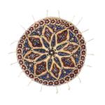 رومیزی قلمکار ممتاز اصفهان اثر عطریان طرح سرو مدل G167