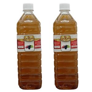 سرکه انگور - 1 لیتر بسته 2 عددی