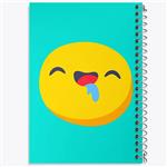 دفتر نقاشی 50 برگ خندالو مدل ایموجی Emoji کد 2999