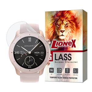 محافظ صفحه نمایش هیدروژل لایونکس مدل MTBWL مناسب برای ساعت هوشمند امیزفیت GTR 42 mm Lionex Screen Protector For 