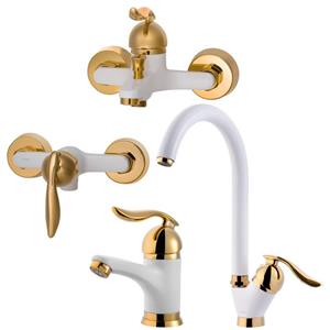 ست شیرآلات پادرا مدل گاما کد WH-GL مجموعه 4 عددی