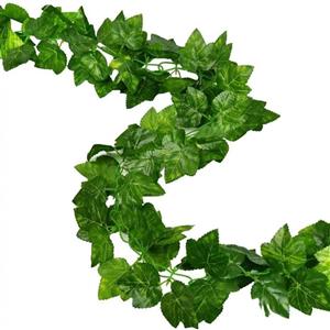 گل مصنوعی مدل ریسه زنجیری لوکس برگ انگور کد 260