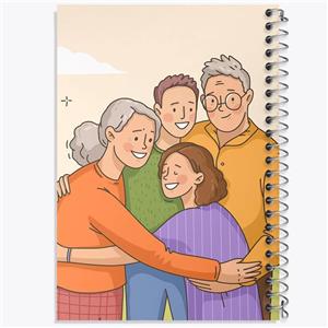 دفتر نقاشی 50 برگ خندالو مدل خانواده شاد کد 29044