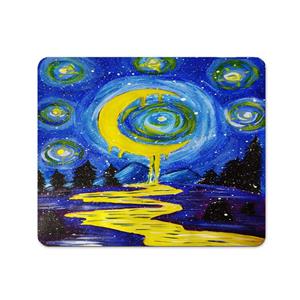 ماوس پد مدل نقاشی شب پر ستاره کد 0362