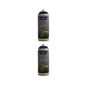 اسپری مشکی مات اسپم مدل pm حجم 300 میلی لیتر مجموعه 2عددی