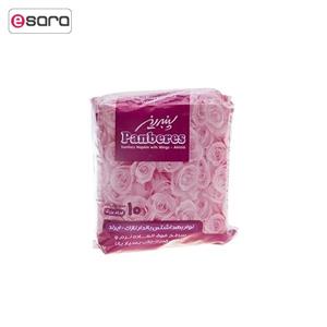 نوار بهداشتی پنبه ریز قطر نازک مدل ایرلد Panberes Airlaid Larg Sanitary Pad