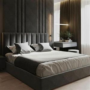 تخت خواب دو نفره مدل سامین سایز 200x180 سانتی متر