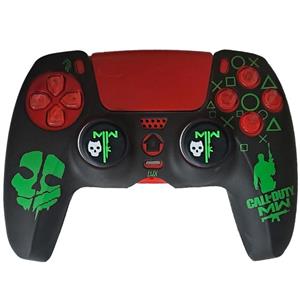 محافظ دسته بازی پلی استیشن 5 طرح کال آف دیوتی مدل CALL OF DUTY PS5270 به همراه روکش آنالوگ