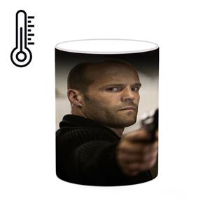 ماگ حرارتی کاکتی طرح جیسون استاتهام Jason Statham مدل mgh26243