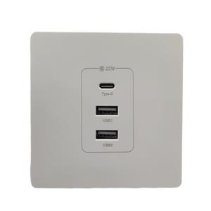 پریز مدل توکار USB-TYPE-C
