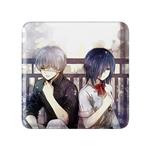 پیکسل مربعی کانکی و توکا انیمه توکیو غول Tokyo Ghoul 