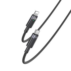 کابل تبدیل USB-C به لایتنینگ یسیدو مدل AUTO POWER OFF CA159 27W طول 1.2 متر
