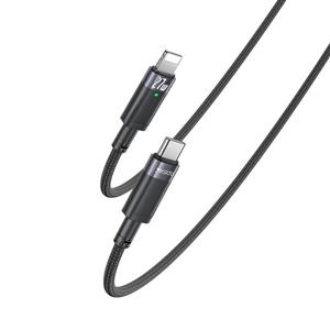 کابل تبدیل USB C به لایتنینگ یسیدو مدل AUTO POWER OFF CA159 27W طول 1.2 متر 