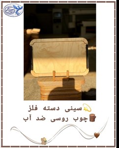سینی مدل دسته فلزی