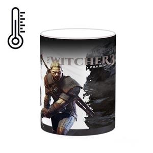 ماگ حرارتی کاکتی مدل بازی ویچر The Witcher 3 Wild Hunt کد mgh31163 