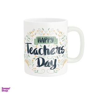 ماگ طرح روز معلم زیبا teacher کد 325