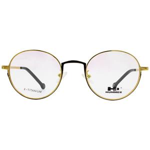 فریم عینک طبی هامر مدل H960019 رنگ طلائی 