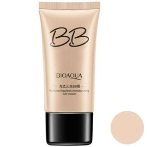 کرم پودر BB بایو آکوا مدل Natural Flawless Moisturizing شماره 01 حجم 40 میلی لیتر