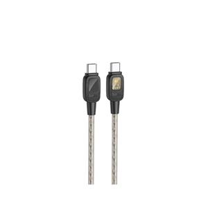 کابل USB-C هوکو مدل U124 60W طول 1.2 متر