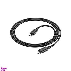 کابل تبدیل USB-C به لایتنینگ هوکو مدل X88 20W طول 1 متر