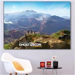تابلو شاسی گالری استاربوی طرح بازی Ghost Recon مدل Gaming 01
