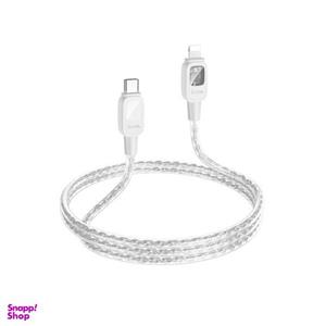 کابل تبدیل USB-C به لایتنینگ هوکو مدل U124 27W طول 1.2 متر