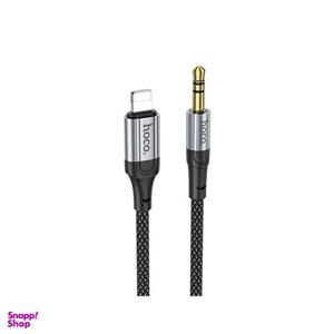 کابل تبدیل لایتنینگ به جک 3.5 میلی متری هوکو مدل UPA26 طول 1 متر