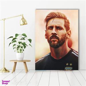 تابلو شاسی گالری استاربوی طرح لیونل مسی مدل فوتبال 071