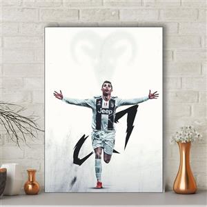 تابلو شاسی گالری استاربوی طرح کریستیانو رونالدو مدل یوونتوس 086 Starboy Gallery Cristiano Ronaldo Juventus 086 Tableau