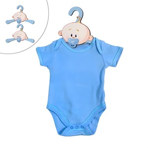 آویز لباس کودک باروچین مدل پسر کوچولو کد hg-3 مجموعه 2 عددی