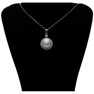 گردنبند نقره زنانه شهر جواهر مدل SJ-N059 Shahrejavaher Silver Necklace 