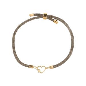 دستبند طلا 18 عیار زنانه مدوپد مدل اسم الیزه elize کد DB24-11446 