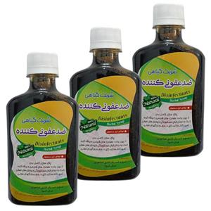شربت گیاهی ضد عفونی کننده - 260 میلی لیتر بسته 3 عددی