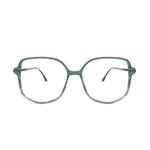 فریم عینک طبی زنانه مدل چند ضلعی فریم شفاف کد 037 UV400