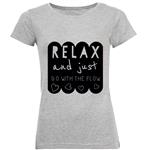 تی شرت زنانه طرح Relax کد C131