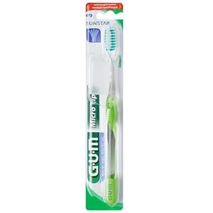 مسواک جی یو ام مدل میکرو تیپ با برس معمولی و سری کوچک G.U.M Micro Tip Tooth Brush