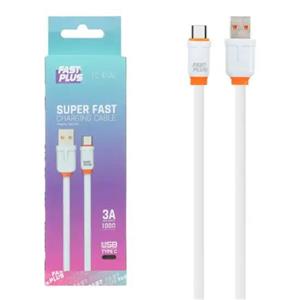 کابل تبدیل USB به USB-C فست پلاس مدل FC-101AC طول 1 متر
