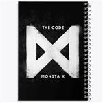 دفتر نقاشی 50 برگ خندالو مدل گروه مانستا اکس Monsta X کد 21206